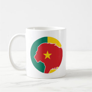 Kamerun Lion Kamerunische Nationale Tierflagge Kaffeetasse