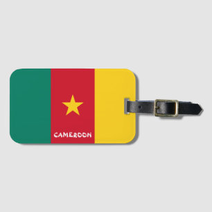 Kamerun National Flag Patriotic Gepäckanhänger