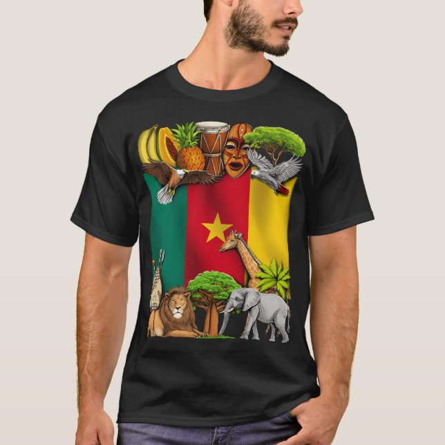 Kamerun T-Shirt (Vorderseite)