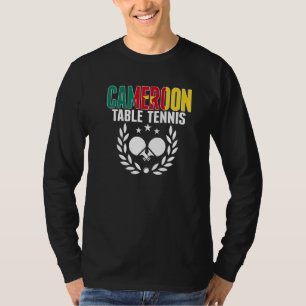 Kamerun Tischtennis Kamerunischer Tischtennis Anh T-Shirt
