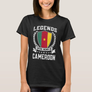 Kamerun - Vintage Flagge Kamerun T-Shirt