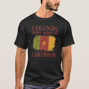 Kamerun - Vintage Flagge Kamerun T-Shirt