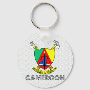Kamerun-Wappen Schlüsselanhänger