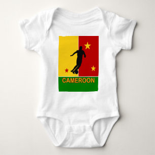 Kamerun-Weltfußball-Baby 2010 wachsen Baby Strampler