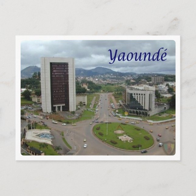 Kamerun - Yaoundé - Postkarte (Vorderseite)