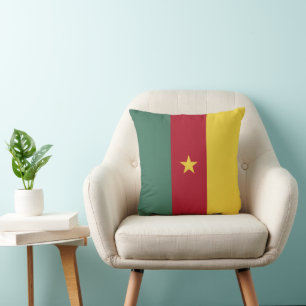 Kamerunaflagge Kissen