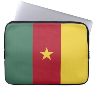 Kamerunaflagge Laptopschutzhülle