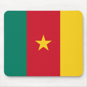 Kamerunaflagge Mousepad