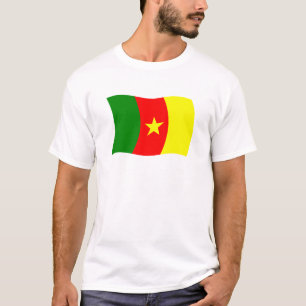 Kameruner Flaggenstaat-Shirt T-Shirt