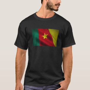 Kamerunische Flagge für das Coole Kamerunische Kam T-Shirt