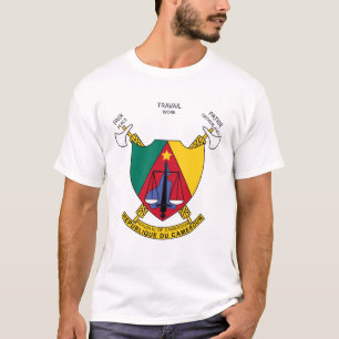 Kamerunischer Wappen-T - Shirt