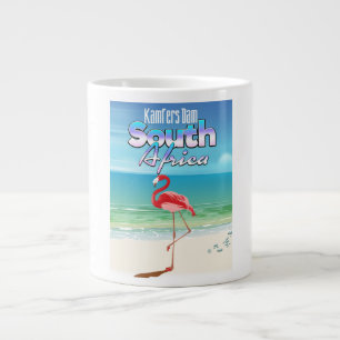 Kamfers Dam südafrikanisches Reiseplakat Jumbo-Tasse
