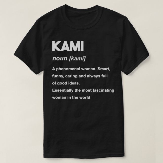 Kami 24 T-Shirt (Design vorne)