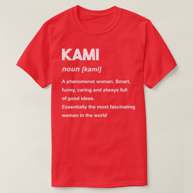 Kami 25 T-Shirt (Design vorne)