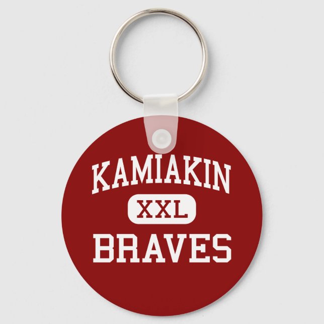 Kamiakin - Braves - High - Kennewick Washington Schlüsselanhänger (Vorderseite)