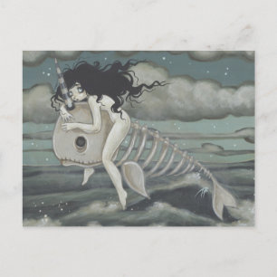 Kamikakushi Carte postale détournée