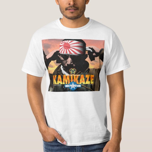 Kamikaze APPspiel offizieller T - Shirt (Vorderseite)