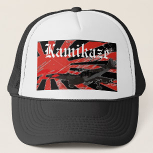 Kamikaze-Bomber-japanische aufgehende Sonne-Flagge Truckerkappe