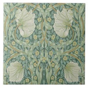 Kamikazin-Wandfliese mit William-Morris-Design 05 Fliese