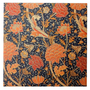 Kamikazin-Wandfliese mit William-Morris-Design 06 Fliese