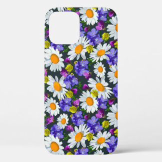 Kamille, wilde Blume: nahtlose Muster. Case-Mate iPhone Hülle