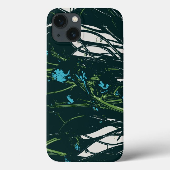 Kamillenblau Case-Mate iPhone Hülle (Rückseite)