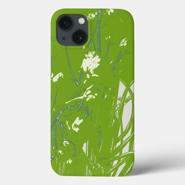 Kamillengrün Case-Mate iPhone Hülle (Rückseite)