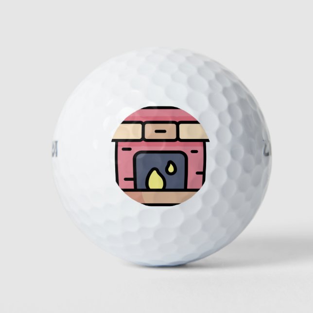 Kamin Golfball (Vorderseite)