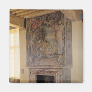 Kamin in Chambre du Roi Magnet