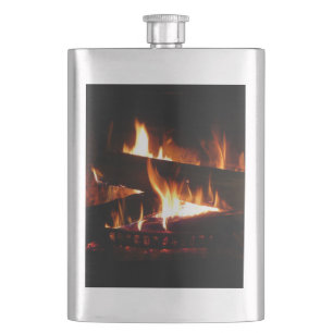 Kamin-Warme-Winter-Szene-Fotografie Flachmann