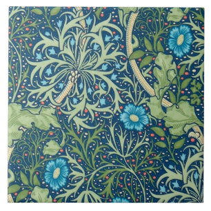 Kaminfliese William Morris Designs 08 Fliese