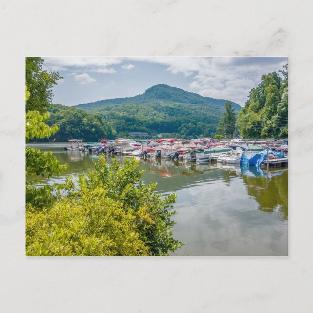 Kamingestein See lockt nördliche Carolina Landscha Postkarte (Vorderseite)