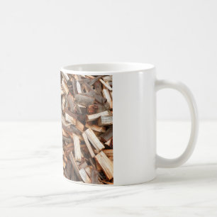 Kaminholz Kaffeetasse