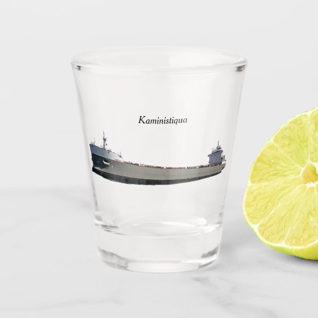Kaministiqua-Glas Schnapsglas (Vorderseite)