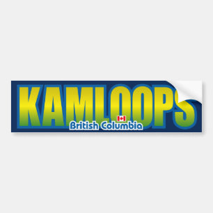 Kamloops Stoßdämpfer Autoaufkleber