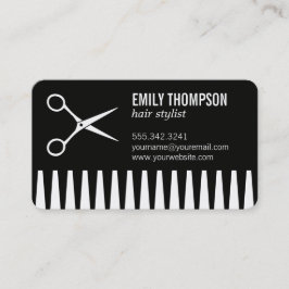 Kamm | Hair Stylist Visitenkarte