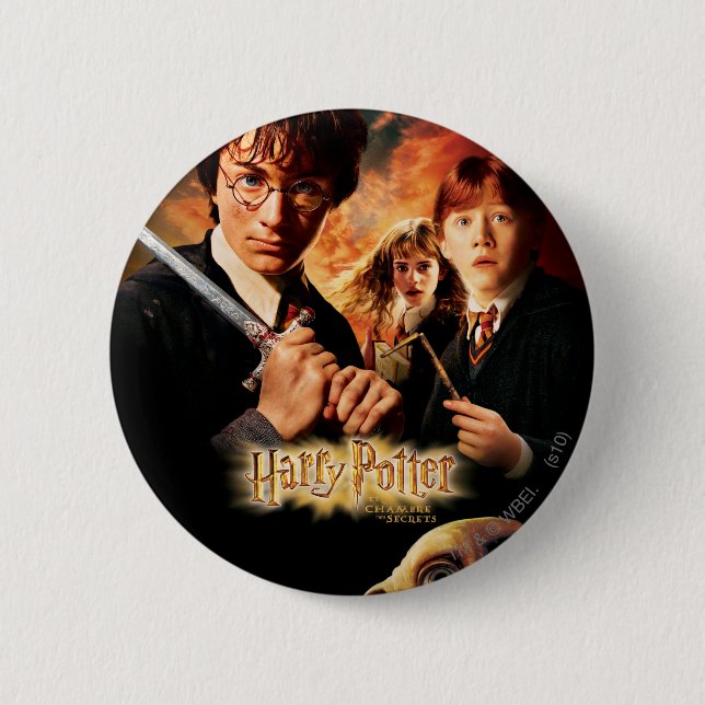 Kammer der Geheimnisse - Französisch Button (Vorderseite)