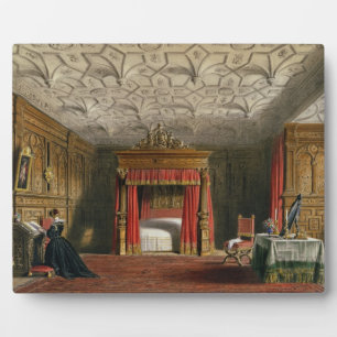 Kammer, Sizergh, Westmoreland, 1849 Fotoplatte