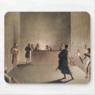 Kammer und Sarkophag in der großen Pyramide von G Mousepad