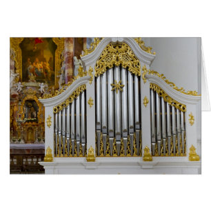Kammerorgel in der Wieskirche, Bayern