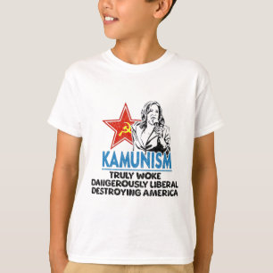Kammunismus Anti Kamala Wähle Trump 2024 Lustig Po T-Shirt