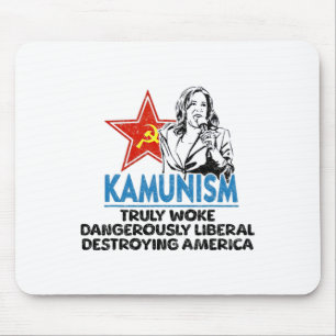 Kammunismus Anti Kamala Wählen Trump 2024 Funny Po Mousepad