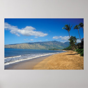 Kamole Beach Kihei Maui Hawaii Poster