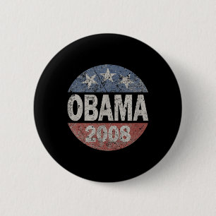 Kampagne des Vintagen Präsidenten Barack Obama 200 Button