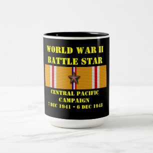 Kampagne für den Zentralpazifik Zweifarbige Tasse