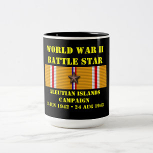 Kampagne für die Aleutischen Inseln Zweifarbige Tasse