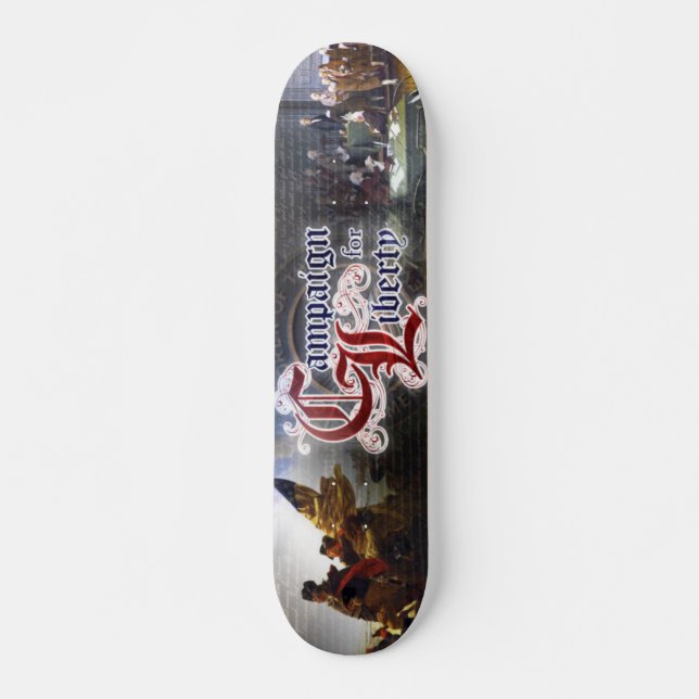 Kampagne für Freiheits-Patriot-Skateboard Skateboard (Vorne)