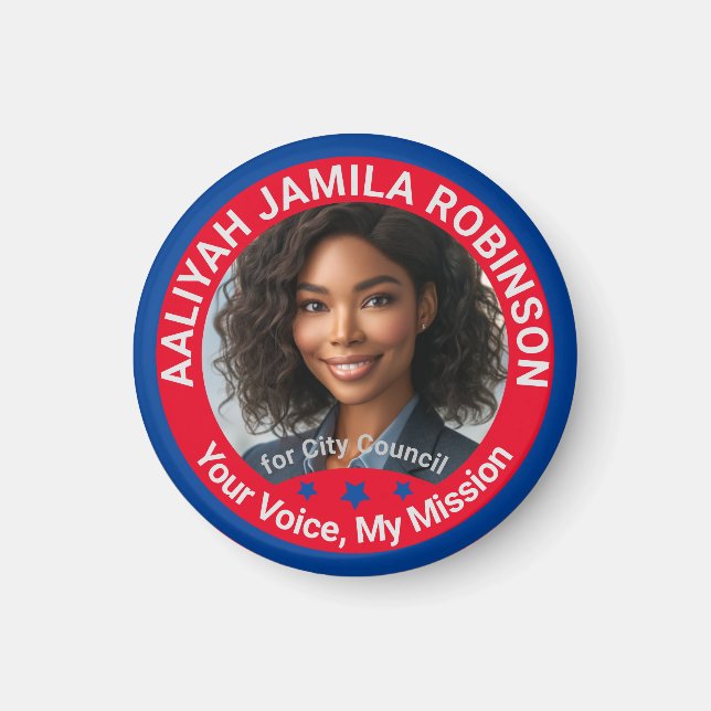 Kampagne für personalisiertes lokales Foto für die Magnet (Vorne)