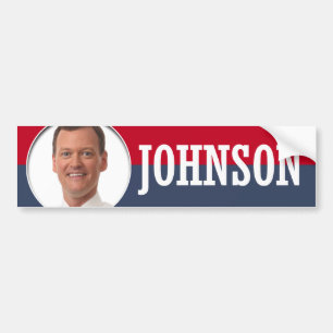 KAMPAGNE JEFF JOHNSON AUTOAUFKLEBER