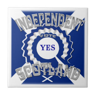 Kampagne "Sottish Independence" Fliese